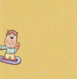 浩樂 （卡通 黃）