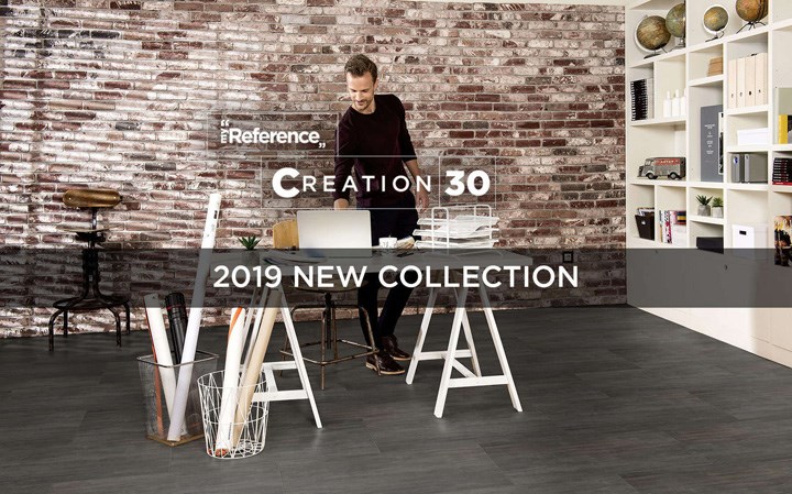 潔福LVT膠粘片材-CREATION 30-DRY BACK