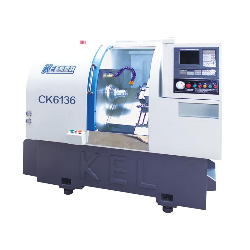 CKX6136C—C∠45斜床身 (排刀型帶端銑側(cè)銑動力頭）車銑復合數(shù)控車床—高配置