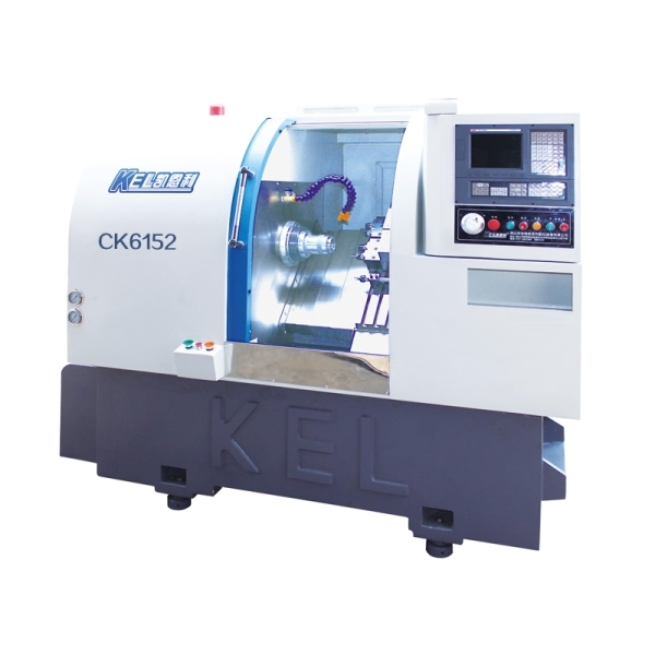 CKX6152C—C∠45斜床身 (排刀型帶端銑側(cè)銑動力頭）車銑復(fù)合數(shù)控車床—高配置