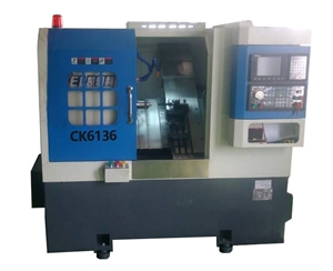 CK6136B ∠30斜床身排刀式 數(shù)控車床（標準配置 排刀機）