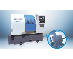 CKX6152C—Y∠45斜床身 (排刀型帶2個端銑3個鍘銑動力頭）車銑復(fù)合數(shù)控車床—高配置